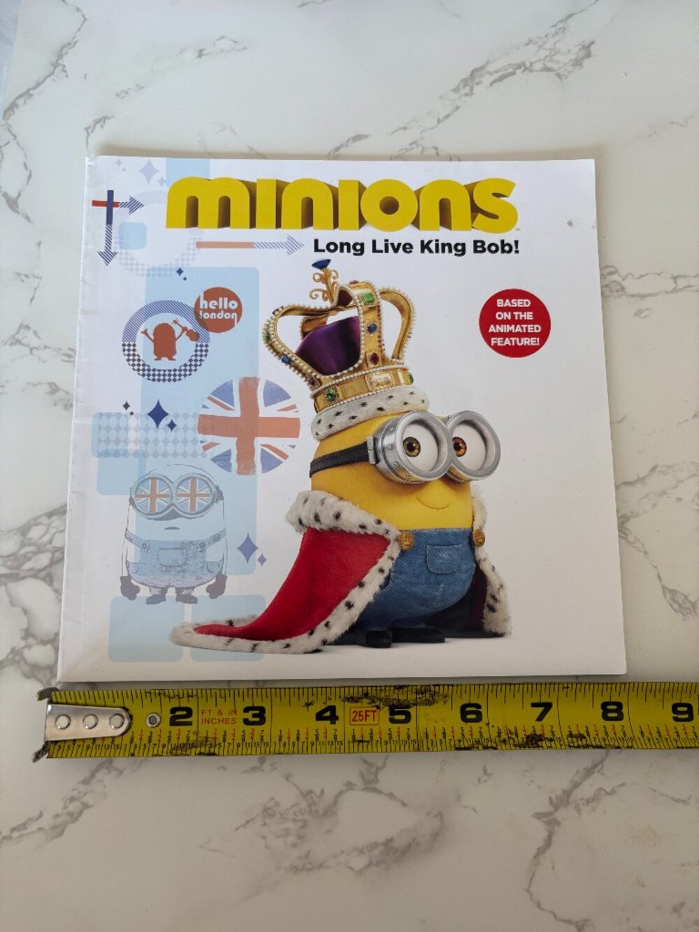 Minions: Long Live King Bob! children's book published by Centum Books in 2015